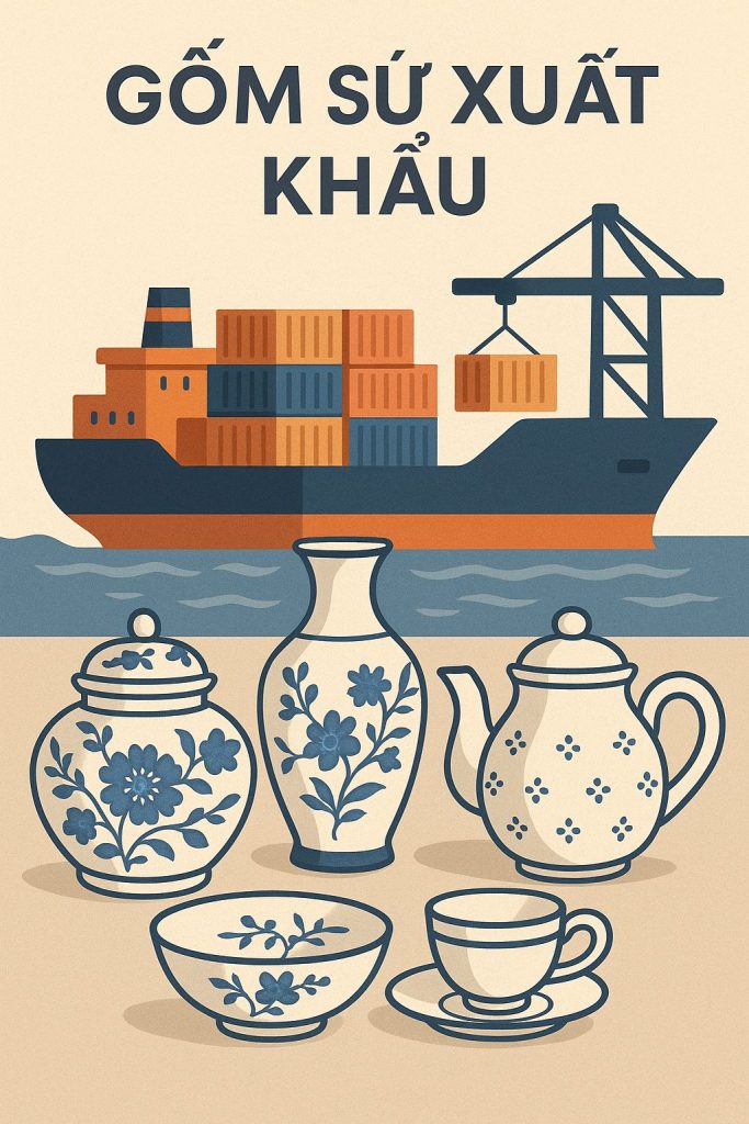 vật liệu đóng gói gốm sứ xuất khẩu