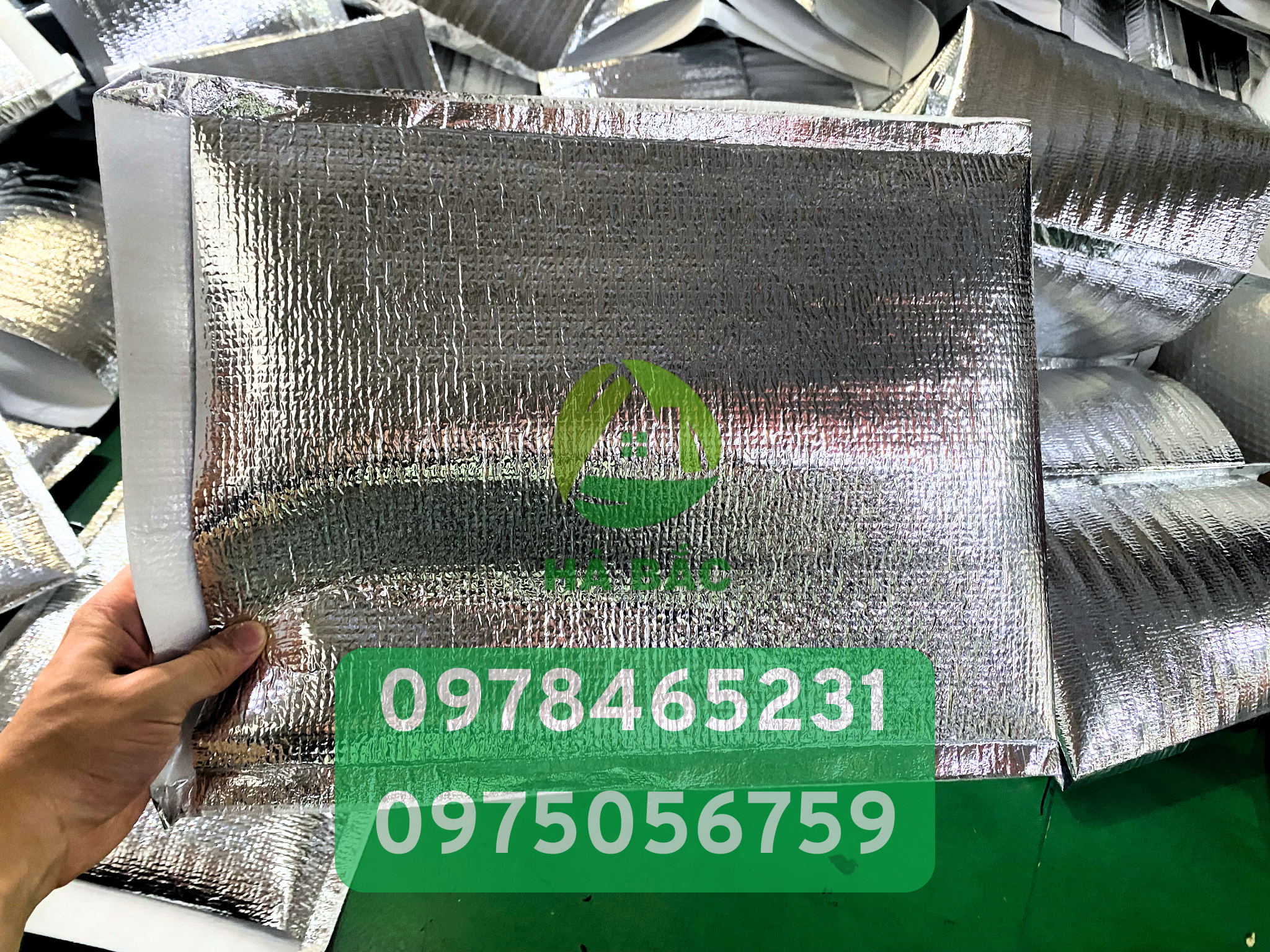 túi xốp bạc cách nhiệt