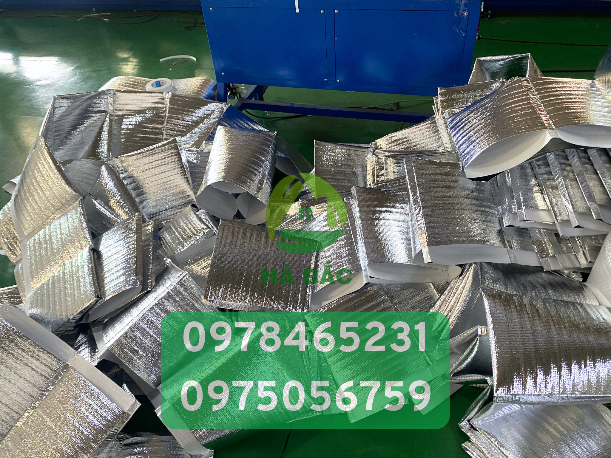túi xốp bạc cách nhiệt