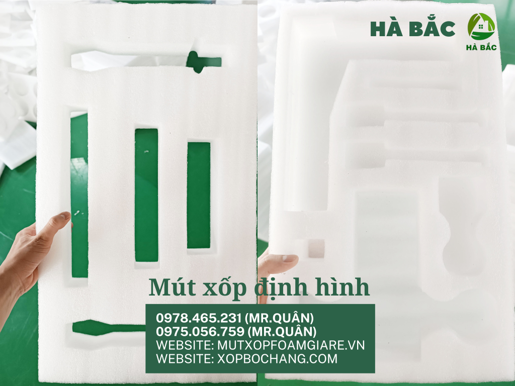 Khay xốp định hình tại Tân Uyên Khay xốp định hình tại Tân Uyên