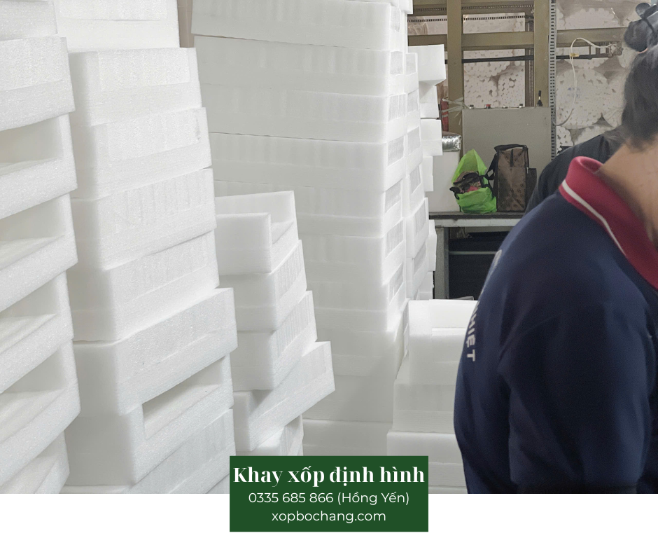 Khay xốp định hình Khay xốp định hình