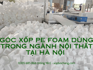 Góc xốp PE Foam