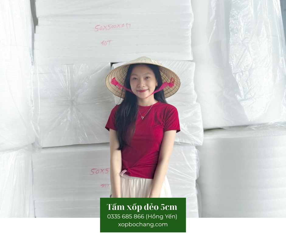 Tấm xốp dẻo 5cm Tấm xốp dẻo 5cm