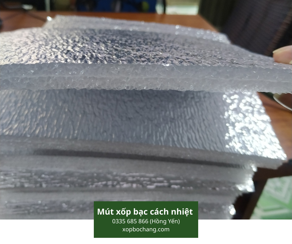 Mút xốp bạc cách nhiệt