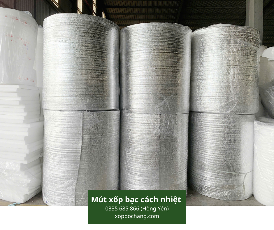 Mút xốp bạc cách nhiệt