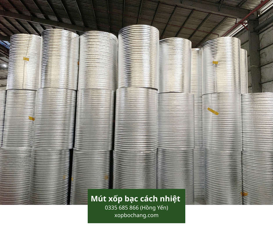 Mút xốp bạc cách nhiệt