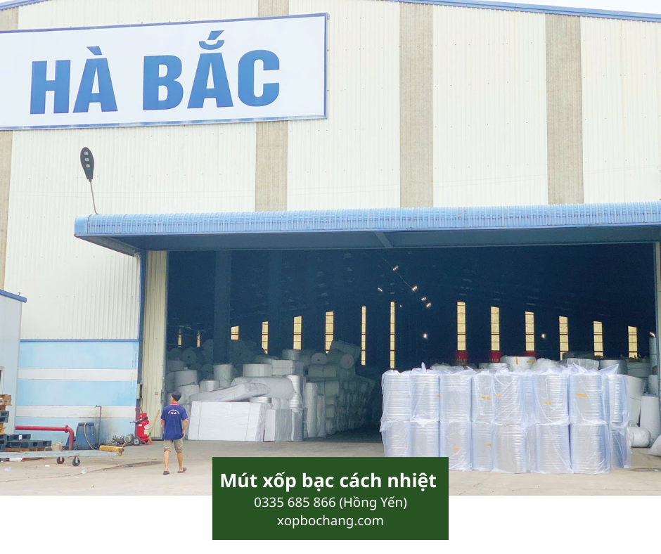 Mút xốp bạc cách nhiệt