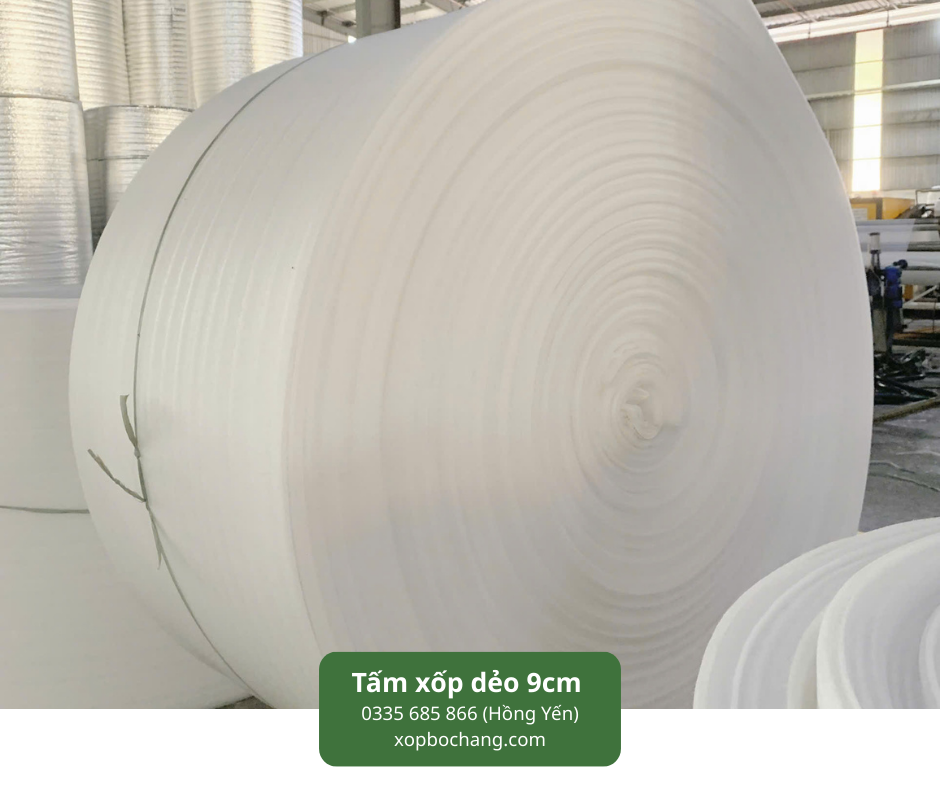 Tấm xốp dẻo 9cm