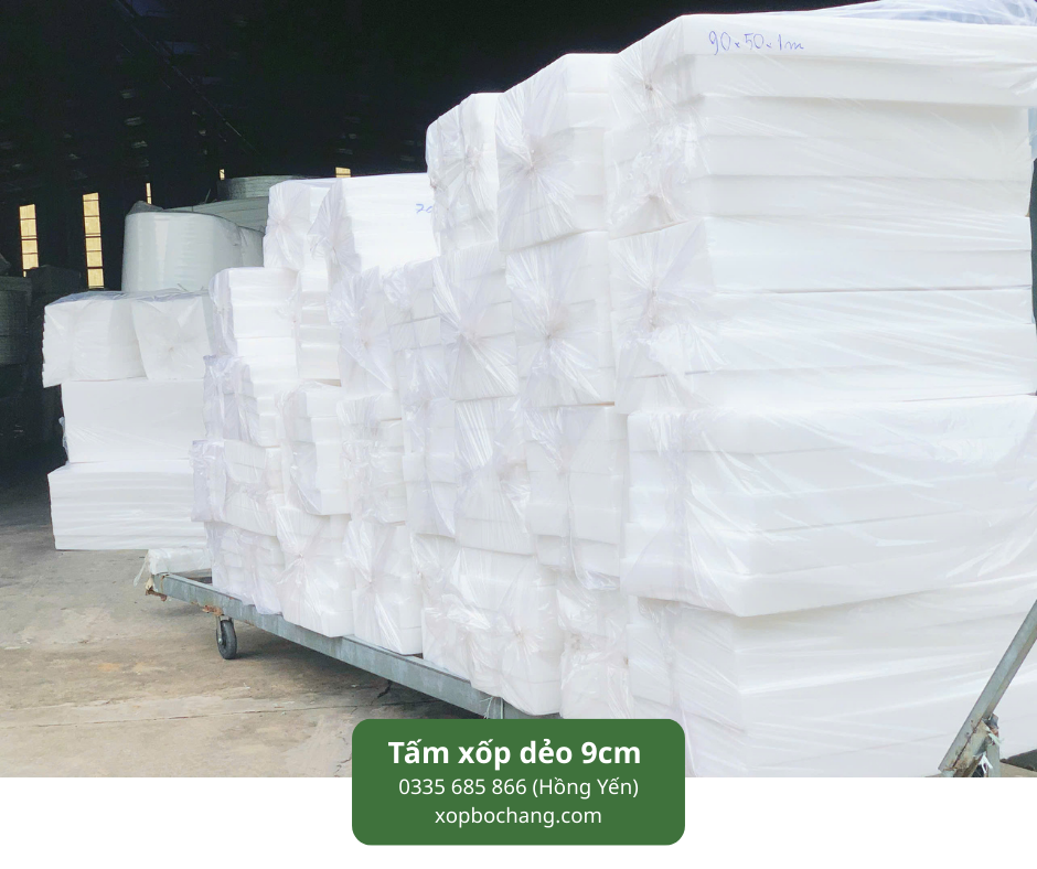 Tấm xốp dẻo 9cm