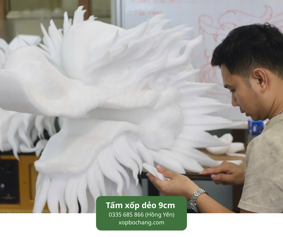 Tấm xốp dẻo 9cm