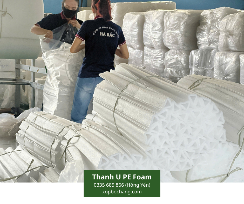 Thanh U PE Foam Thanh U PE Foam