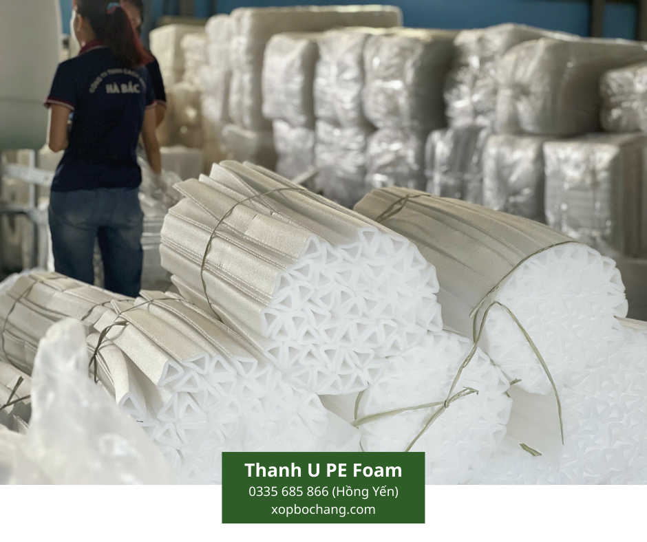 Thanh U PE Foam Thanh U PE Foam