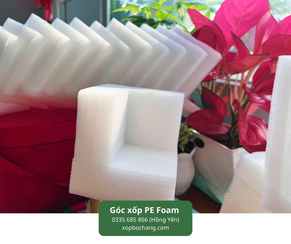 Góc xốp PE Foam