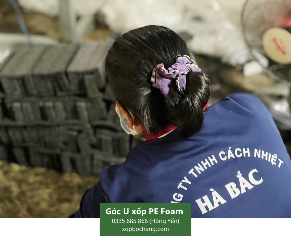 Góc U xốp PE Foam Góc U xốp PE Foam