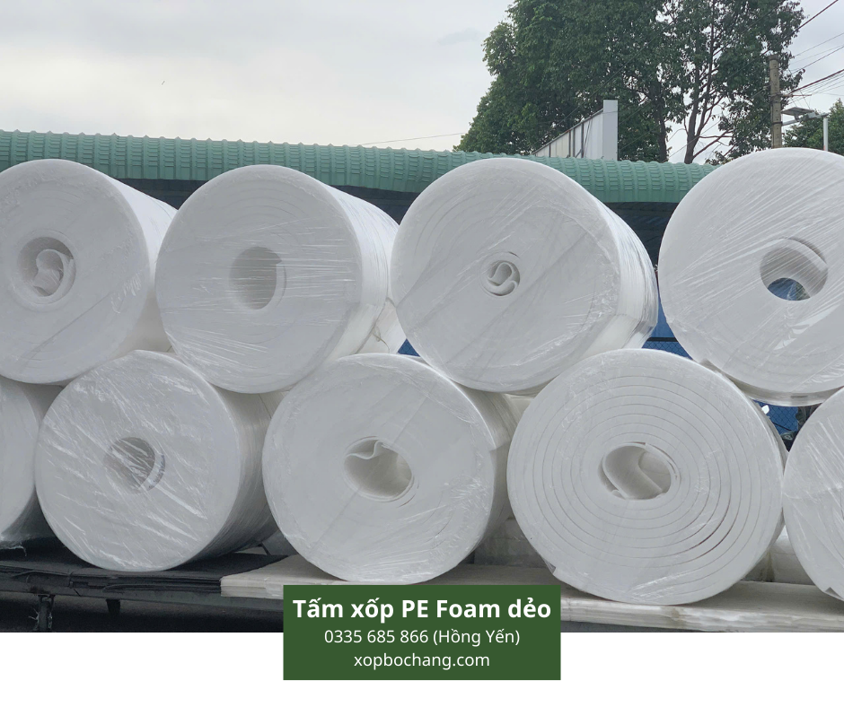 Tấm xốp PE Foam dẻo