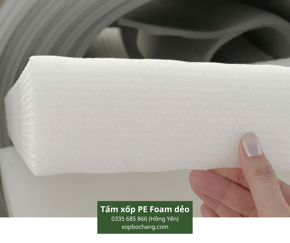 Tấm xốp PE Foam dẻo