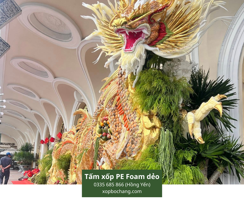 Tấm xốp PE Foam dẻo