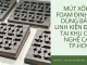 Mút xốp PE Foam định hình