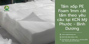 Tấm xốp PE Foam 1mm