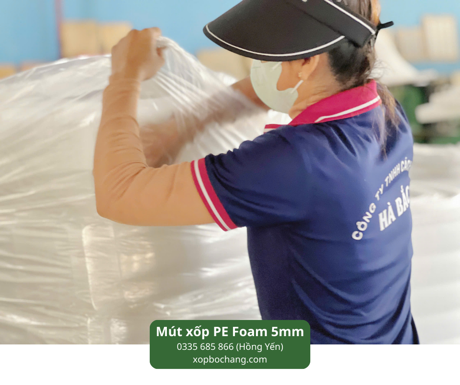 Mút xốp PE Foam 5mm Mút xốp PE Foam 5mm