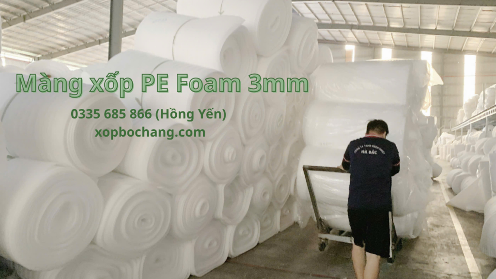 Màng xốp PE Foam 3mm