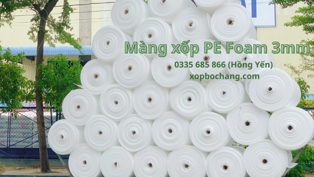 Màng xốp PE Foam 3mm