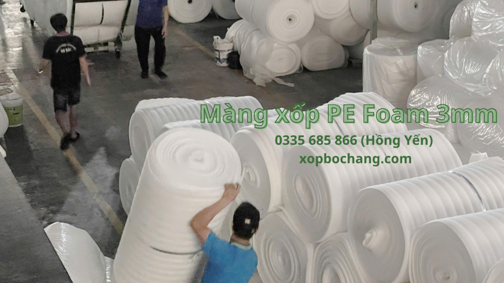 Màng xốp PE Foam 3mm