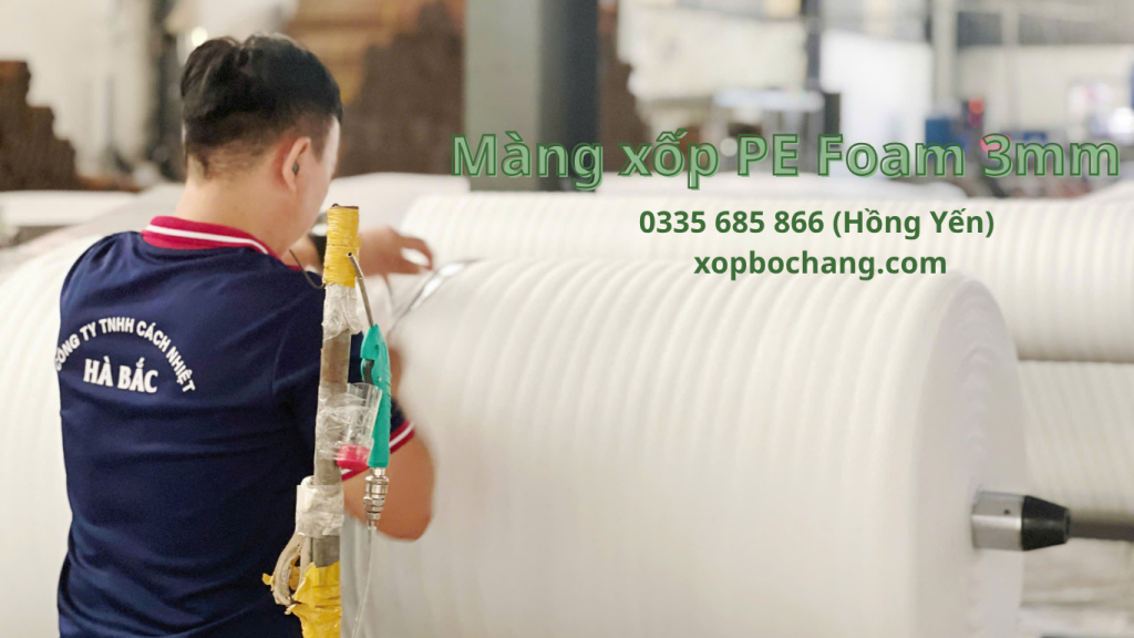 Màng xốp PE Foam 3mm