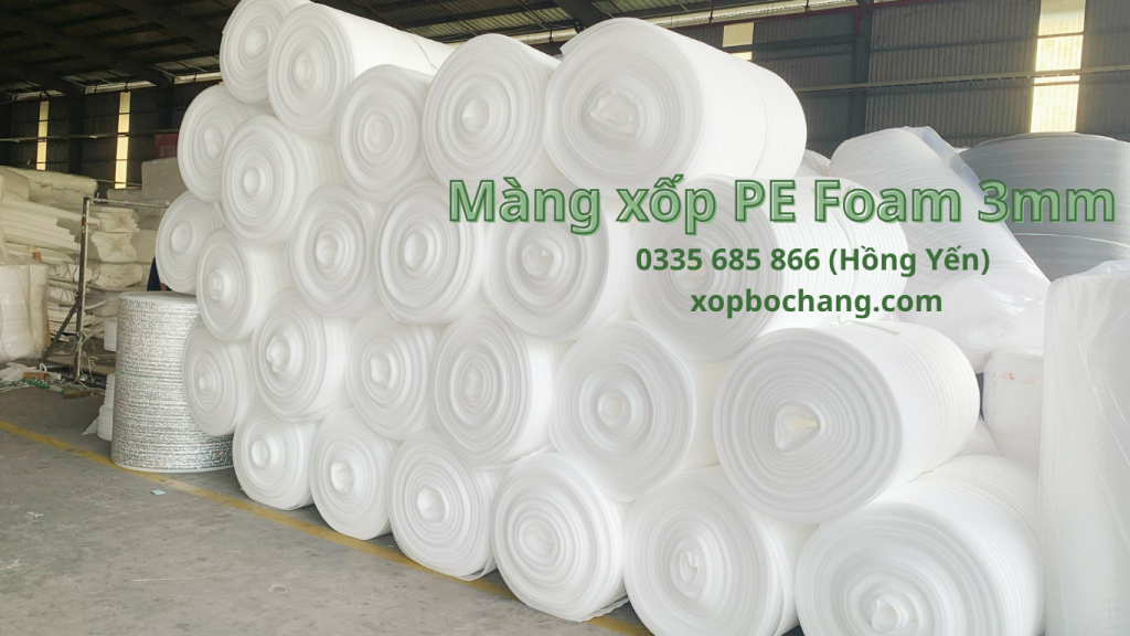 Màng xốp PE Foam 3mm