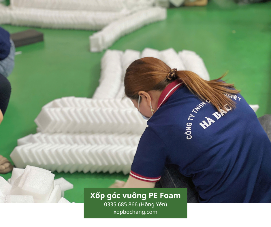 Xốp góc vuông PE Foam