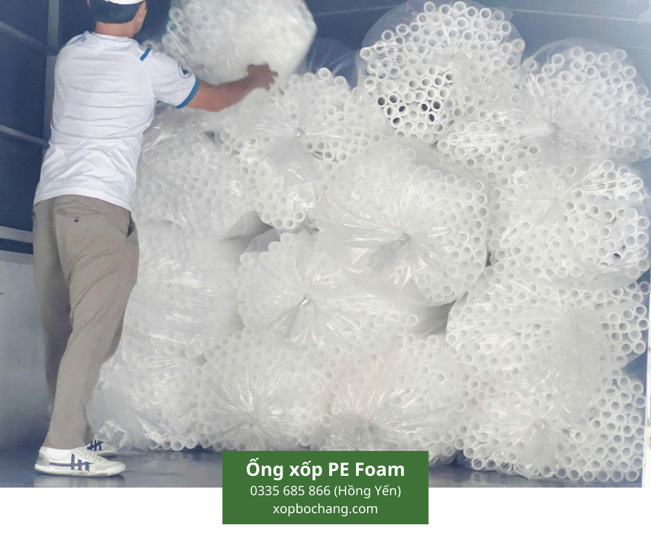 Ống xốp PE Foam Ống xốp PE Foam