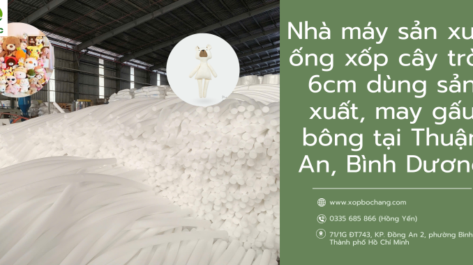 Ống xốp cây tròn 6cm