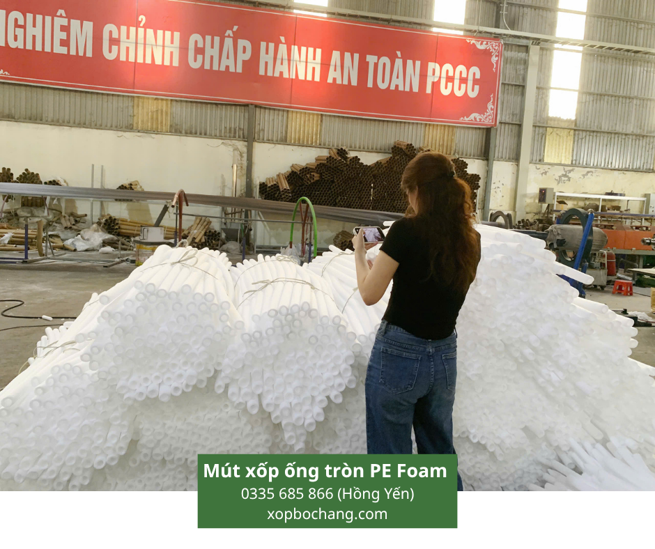 Mút xốp ống tròn PE Foam