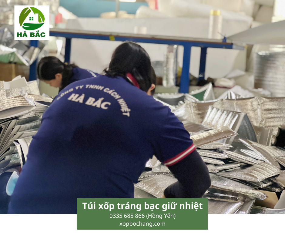 Túi xốp tráng bạc giữ nhiệt