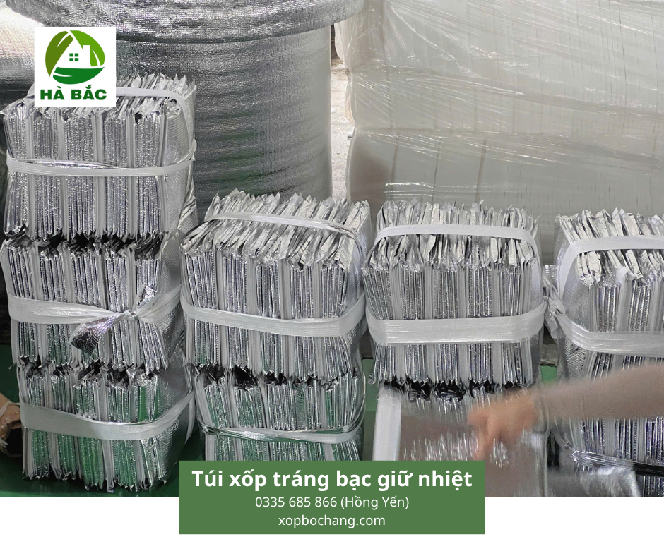 Túi xốp tráng bạc giữ nhiệt