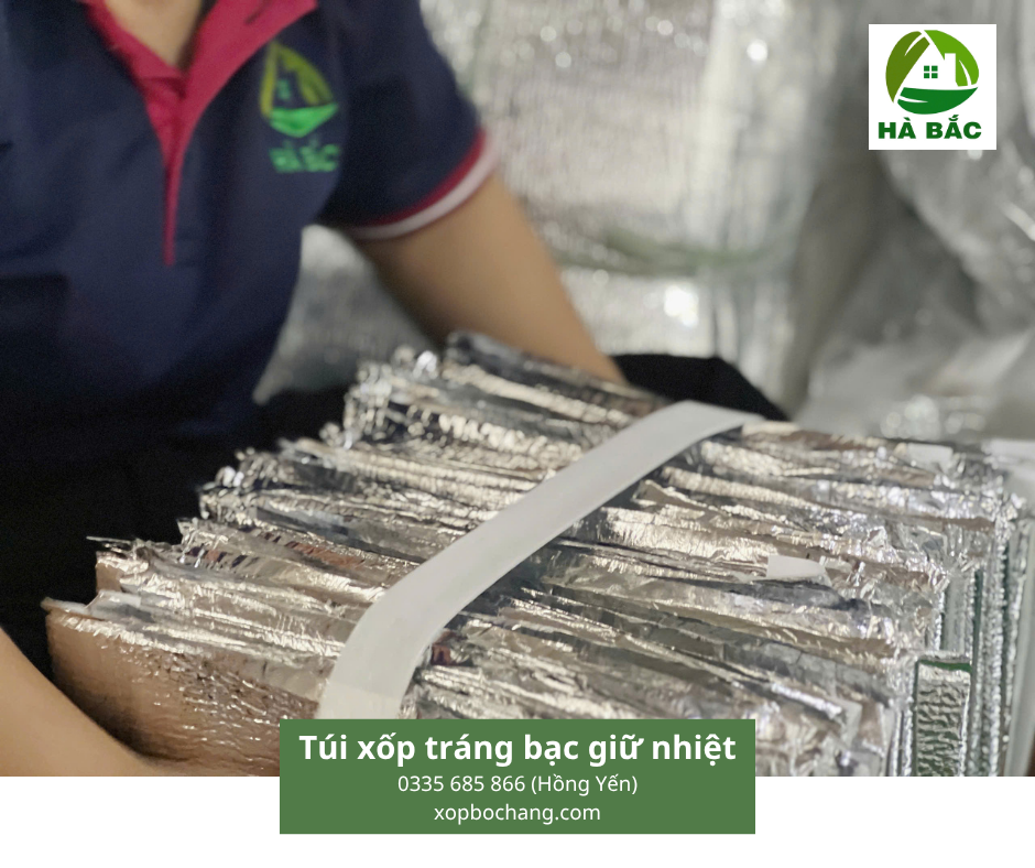 Túi xốp tráng bạc giữ nhiệt