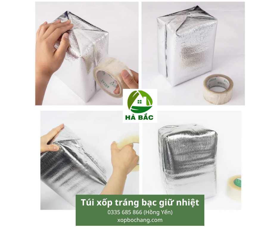 Túi xốp tráng bạc giữ nhiệt