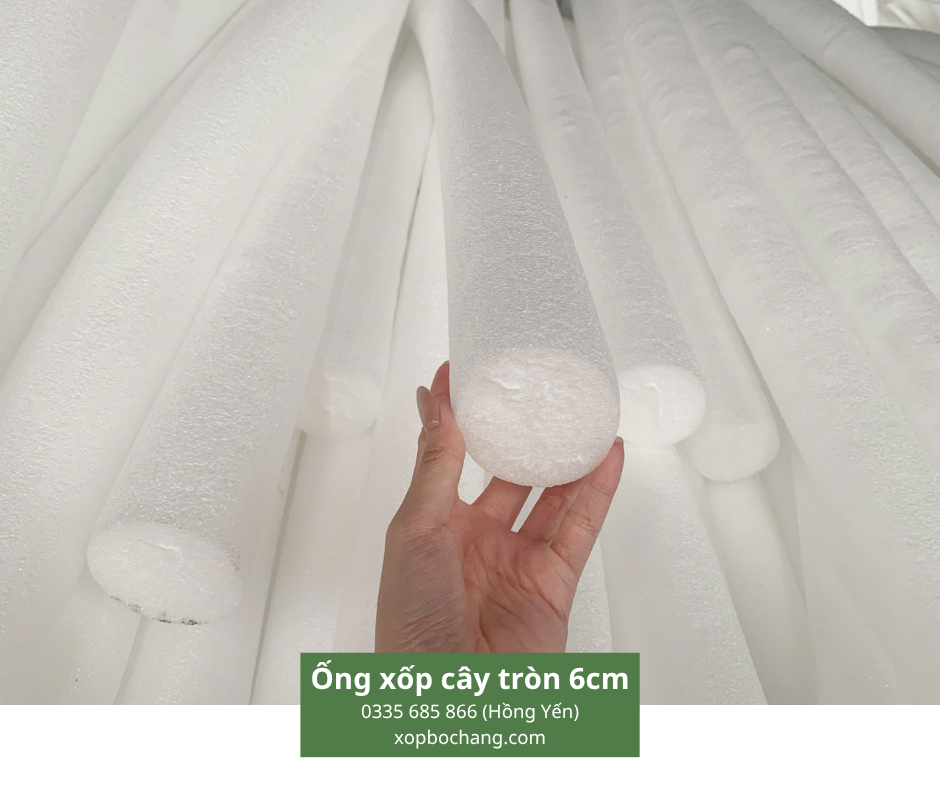 Ống xốp cây tròn 6cm