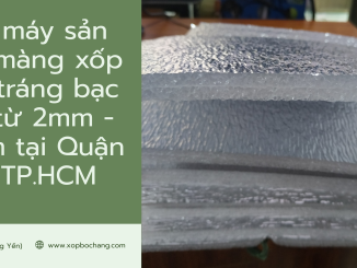 Màng xốp OPP tráng bạc