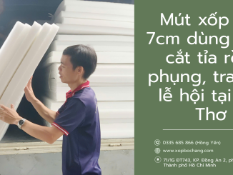 Mút xốp dẻo 7cm