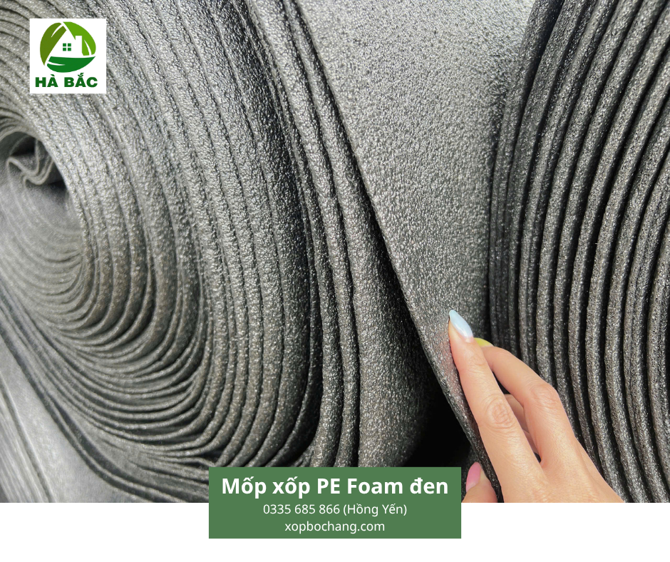 mốp xốp PE Foam đen
