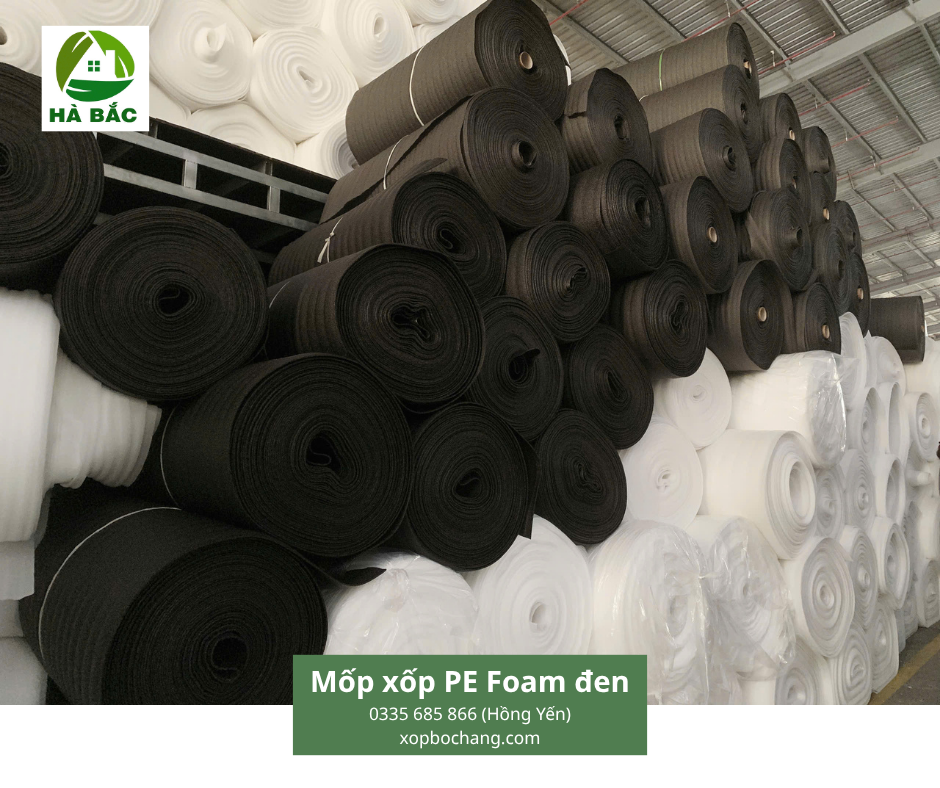 mốp xốp PE Foam đen