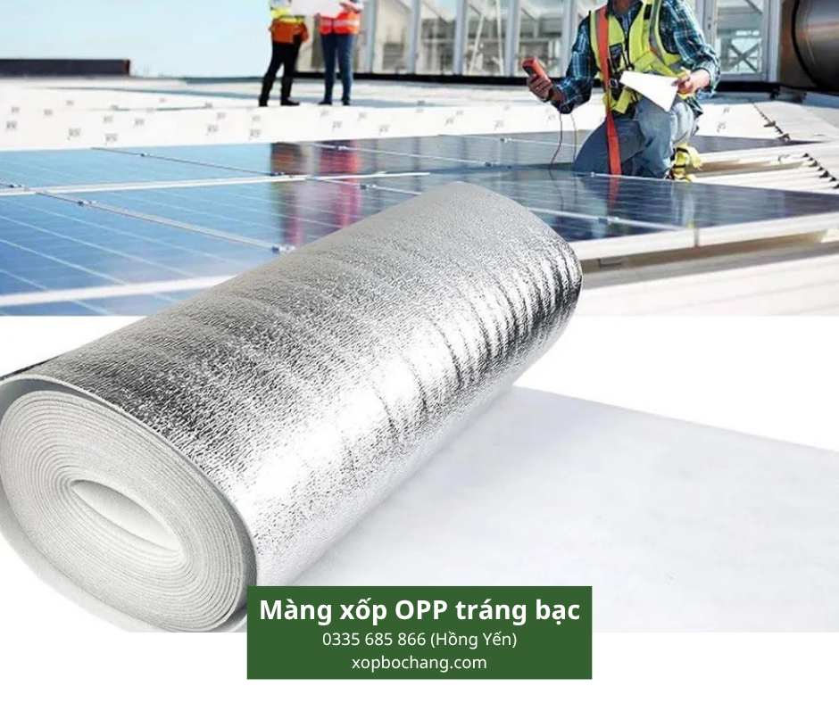 Màng xốp OPP tráng bạc