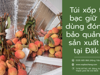 Túi xốp tráng bạc giữ nhiệt
