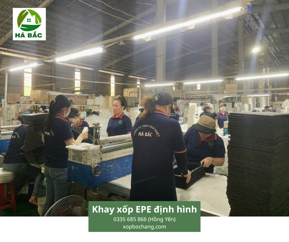 Khay xốp EPE định hình