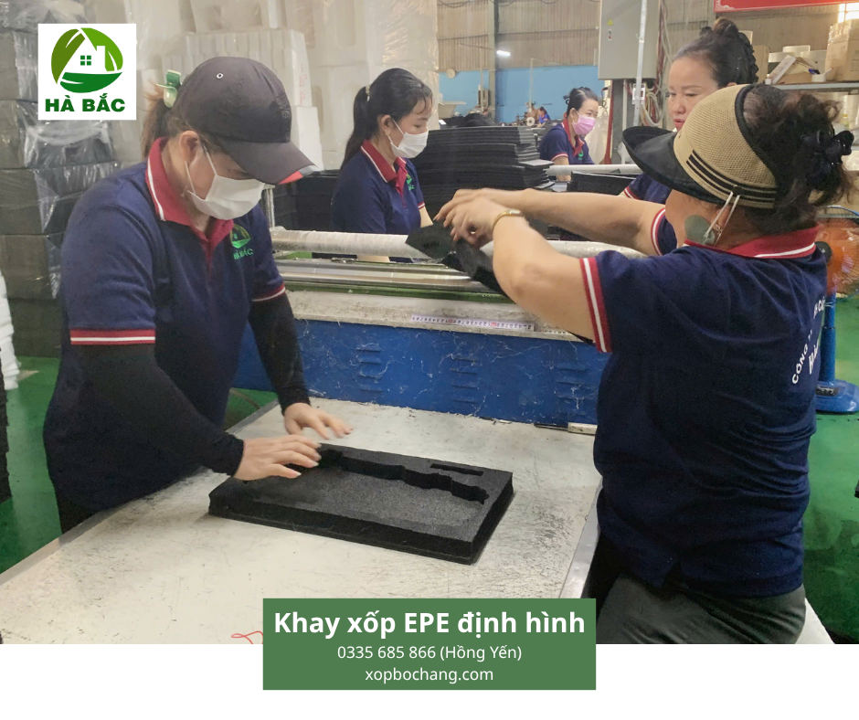 Khay xốp EPE định hình