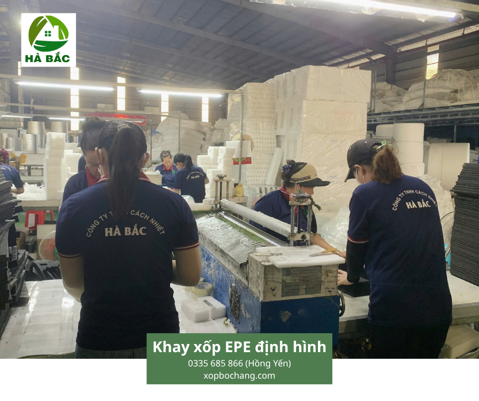Khay xốp EPE định hình