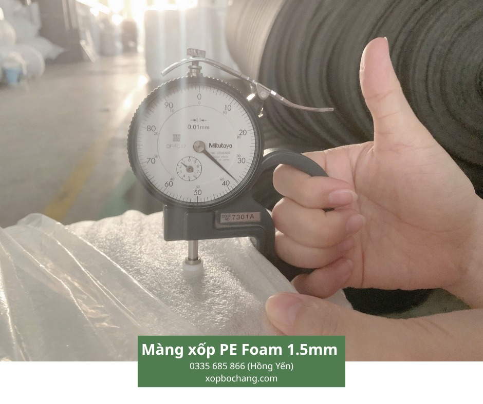 Màng xốp PE Foam 1.5mm
