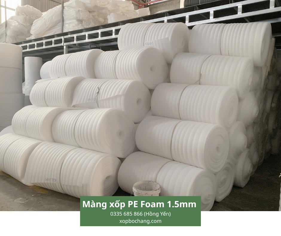 Màng xốp PE Foam 1.5mm