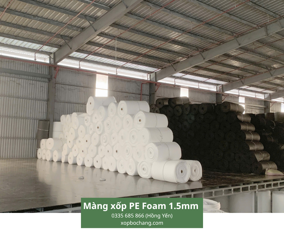 Màng xốp PE Foam 1.5mm